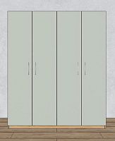 Шкаф распашной Д200 Г620 В240см В1