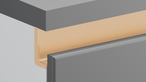 Горизонтальный профиль GOLA L фото 4